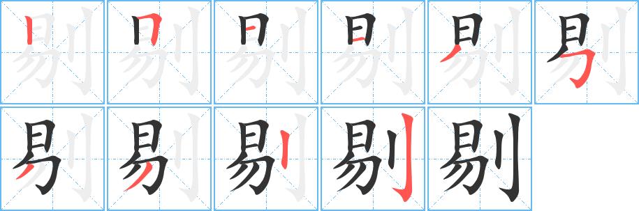 剔的笔画意思解释发音部首组词是什么