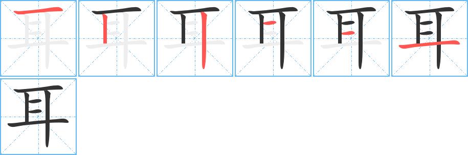 耳的笔画意思解释发音部首组词是什么